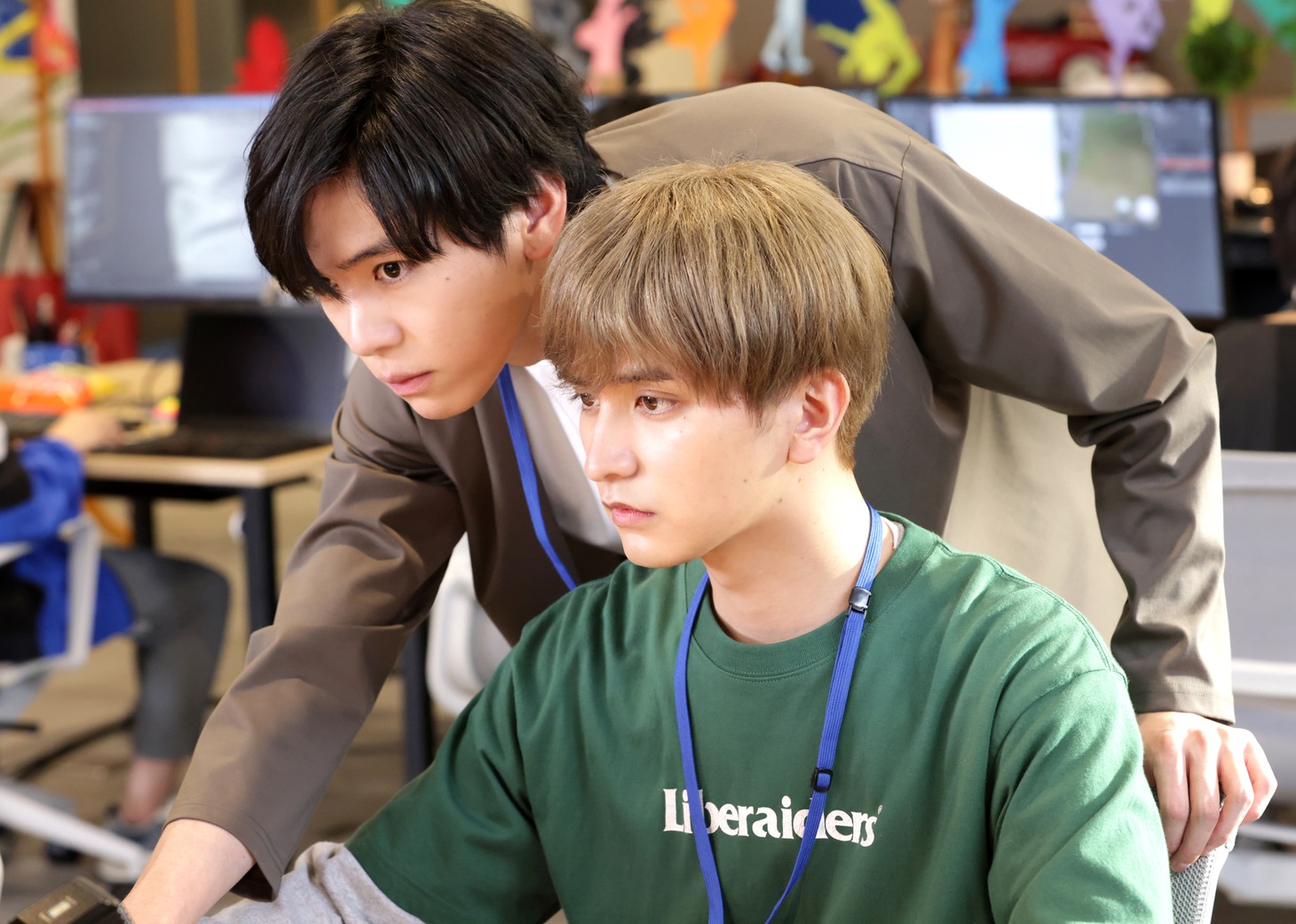 ドラマ「先輩、断じて恋では！」場面写真