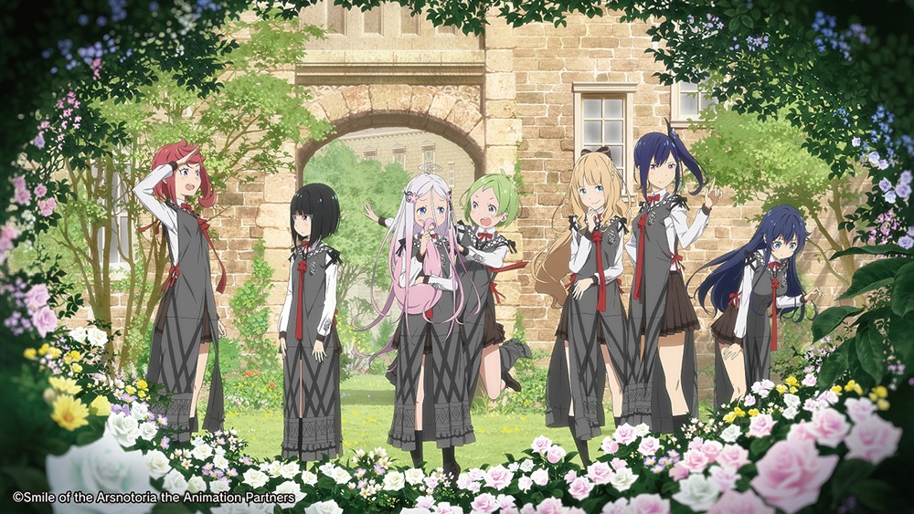 TVアニメ「咲う アルスノトリア すんっ！」ティザービジュアル