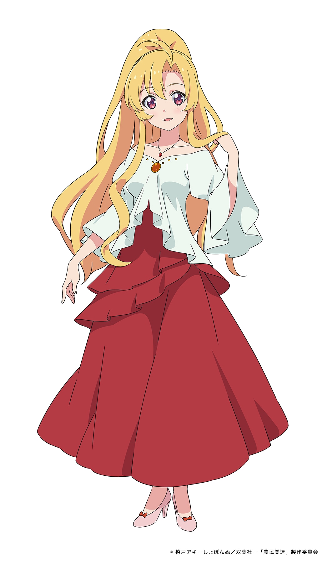 ファル・イース・メイギス（CV：田中美海） (c)樽戸アキ・しょぼんぬ／双葉社・「農民関連」製作委員会