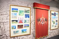 「王様ランキング」の展示。