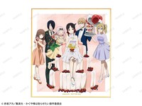 「描き下ろしイラスト トレーディングミニ色紙 ＜かぐや バースデーver.＞」のBOX購入特典。