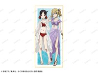 「描き下ろしイラスト 水着ver. トレーディングスタンド付き色紙」のBOX購入特典。