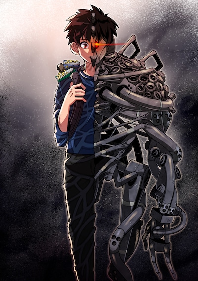 「怪物少年」カラーカット