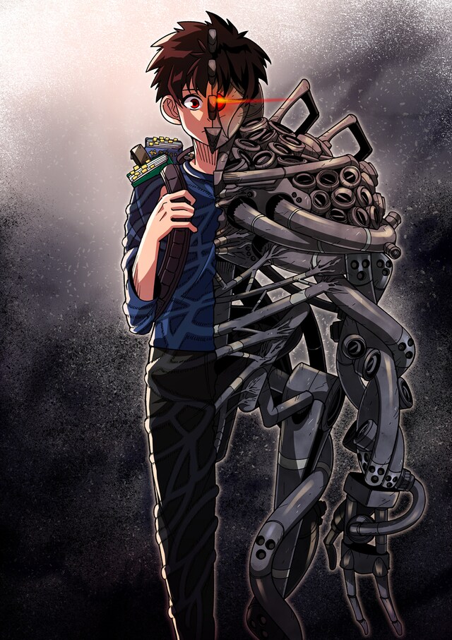 「怪物少年」カラーカット