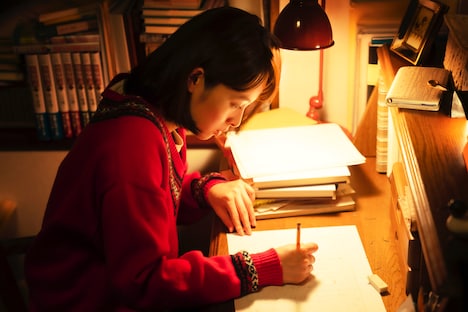 映画「耳をすませば」より。