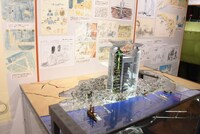 「『未来少年コナン』展ー漫画映画の魅力にせまる！ー」の様子。