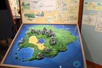 「『未来少年コナン』展ー漫画映画の魅力にせまる！ー」の様子。