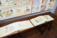 「『未来少年コナン』展ー漫画映画の魅力にせまる！ー」の様子。