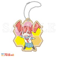 10連ごとに必ずもらえる購入特典の「ウッドキーホルダー」。