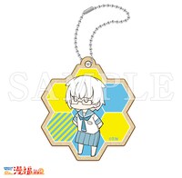 10連ごとに必ずもらえる購入特典の「ウッドキーホルダー」。