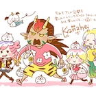 アニメ「ちみも」本日先行配信開始、カナヘイのコメント付き描き下ろしイラスト到着