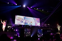 昼の部に出演したVISTY（中島ヨシキ、伊東歌詞太郎、住谷哲栄）。