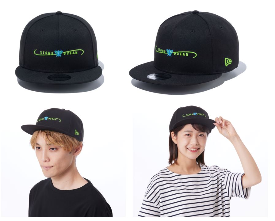 「9FIFTYモデル」の「STONE OCEAN LOGO BLACK」。