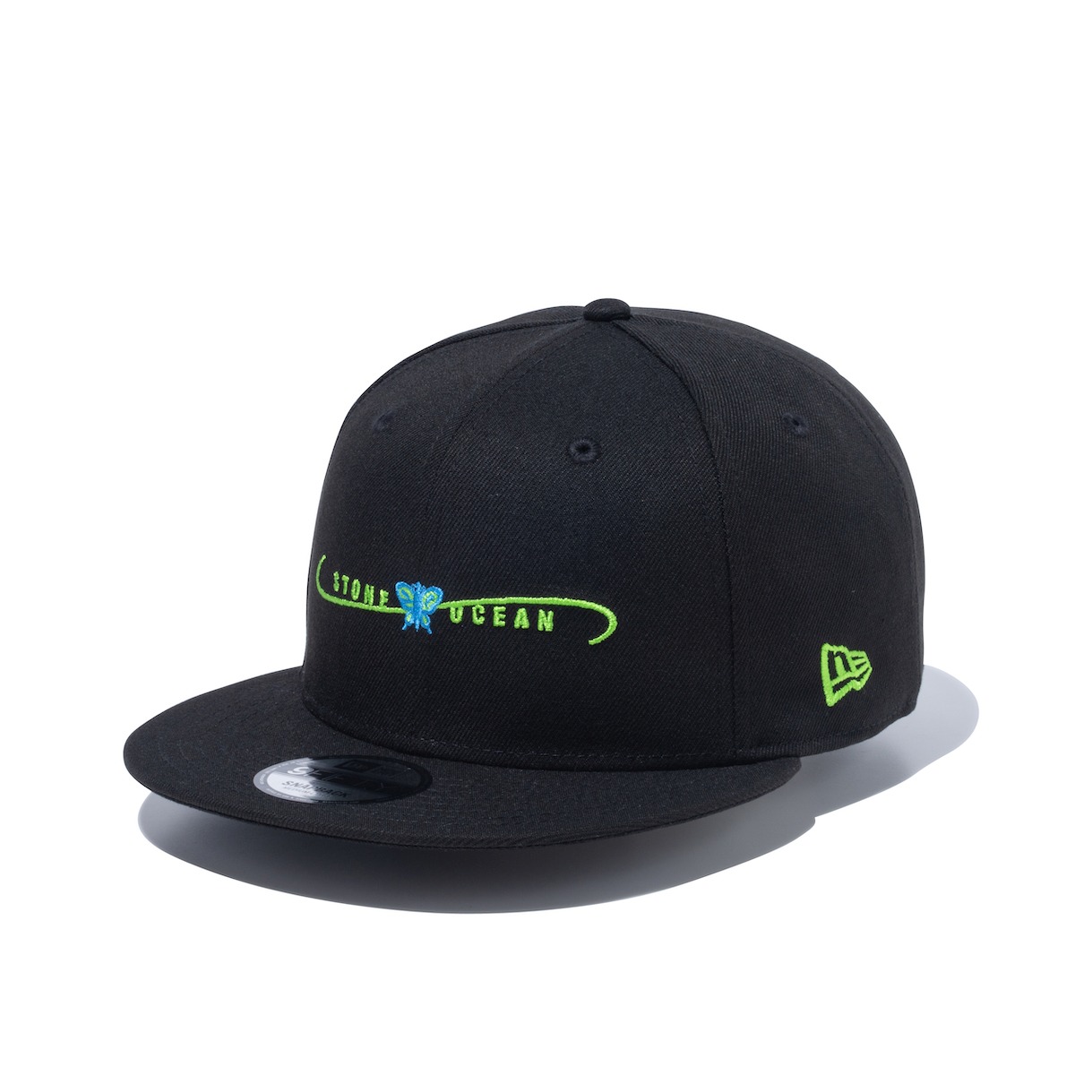 「9FIFTYモデル」の「STONE OCEAN LOGO BLACK」。