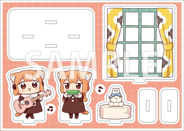 まんが王有償特典のアクリルスタンド。