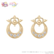 「劇場版『美少女戦士セーラームーンEternal』Crisis Moon Compact Pierced Earrings」