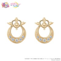 「劇場版『美少女戦士セーラームーンEternal』Crisis Moon Compact Pierced Earrings」