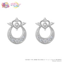 「劇場版『美少女戦士セーラームーンEternal』Crisis Moon Compact Pierced Earrings」