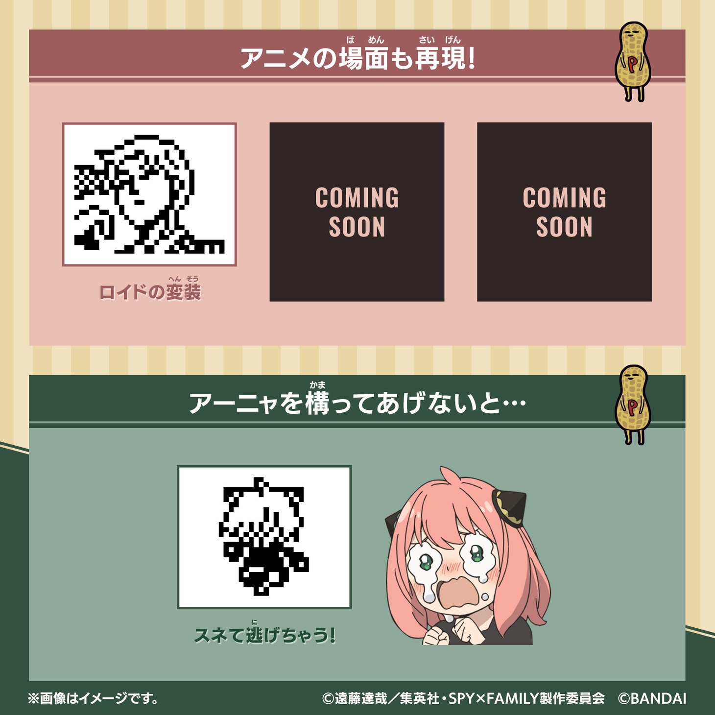 「SPY×FAMILY TAMAGOTCHI」イメージ