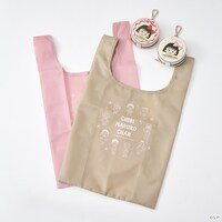 「ちびまる子ちゃん」をモチーフにしたポーチ付きエコバッグ。