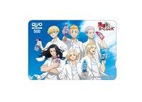 キービジュアル入りのQUOカード