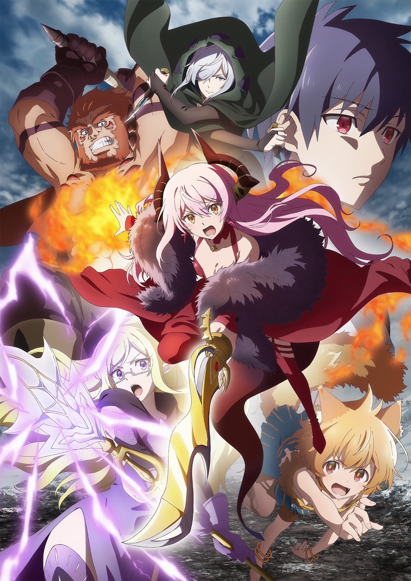 TVアニメ「勇者、辞めます」新キービジュアル