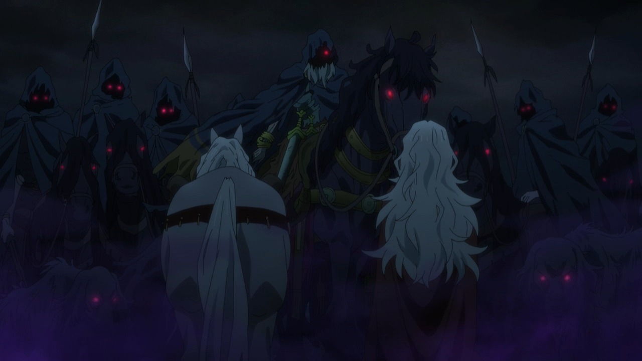 アニメ「魔法使いの嫁 西の少年と青嵐の騎士」後篇の本予告映像より。