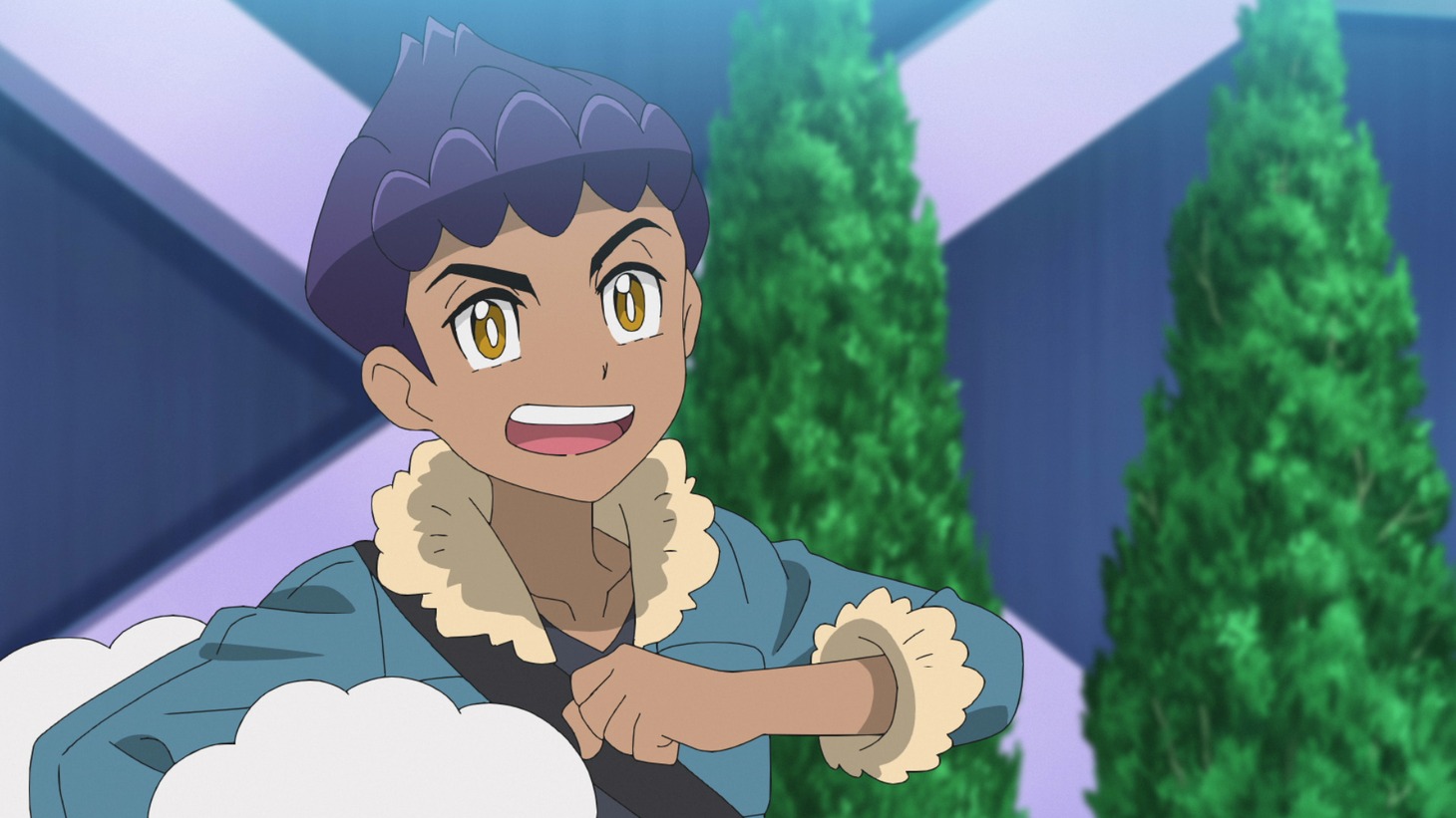 ホップ（CV：吉永拓斗） (c) Nintendo・Creatures・GAME FREAK・TV Tokyo・ShoPro・JR Kikaku　(c) Pokémon