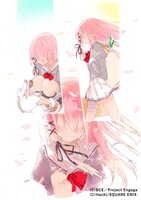 「Engage Kiss」コミカライズのイメージカット。