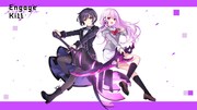 スマートフォンゲーム「Engage Kill」より、つなこ描き下ろしによるキービジュアル先行公開バージョン。