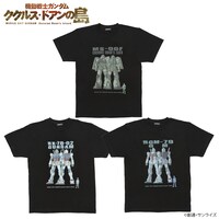 設定画がプリントされたフルカラーTシャツ
