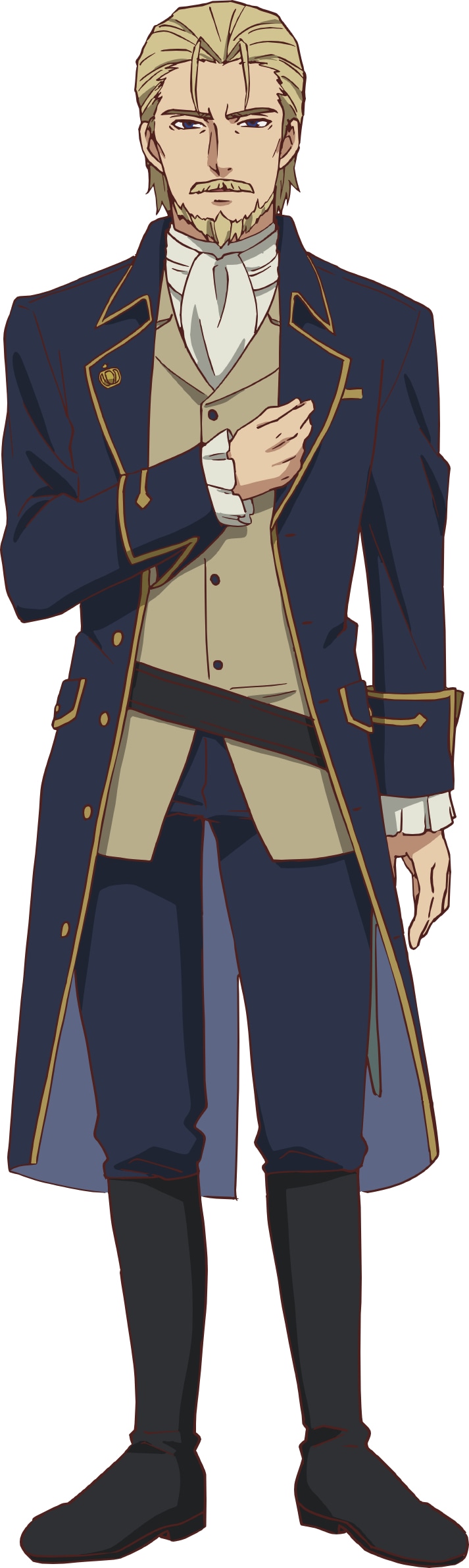 ブリュノ・ド・メディシス（CV：乃村健次） (c)高山理図/MFブックス/「異世界薬局」製作委員会