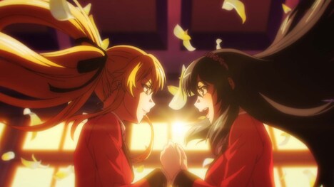 Netflixシリーズ「賭ケグルイ双」より。