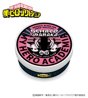 「僕のヒーローアカデミア」ブレンドティーより、「麗日お茶子」の缶パッケージ。