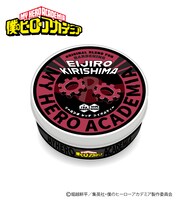 「僕のヒーローアカデミア」ブレンドティーより、「切島鋭児郎
」の缶パッケージ。