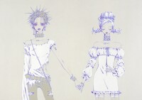 東京会場の「Track 1」から「Track 5」までに展示される、「NANA」の原画。 (c)矢沢漫画制作所／集英社