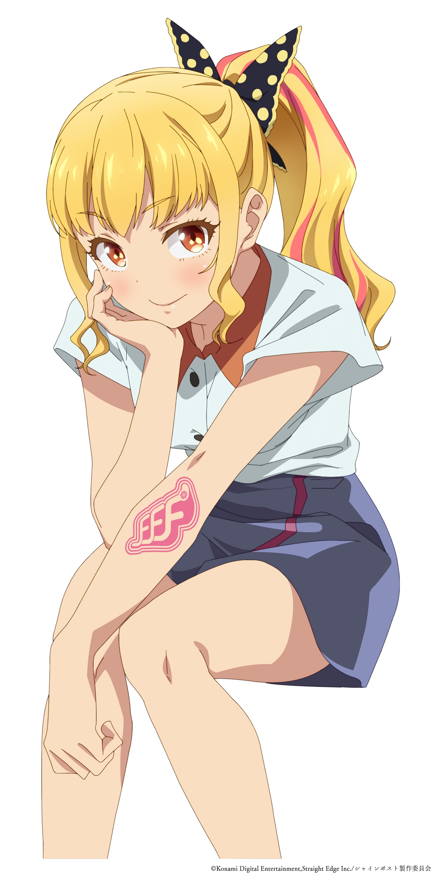 梨子木麗美（CV：ファイルーズあい） (c)Konami Digital Entertainment,Straight Edge Inc./シャインポスト製作委員会