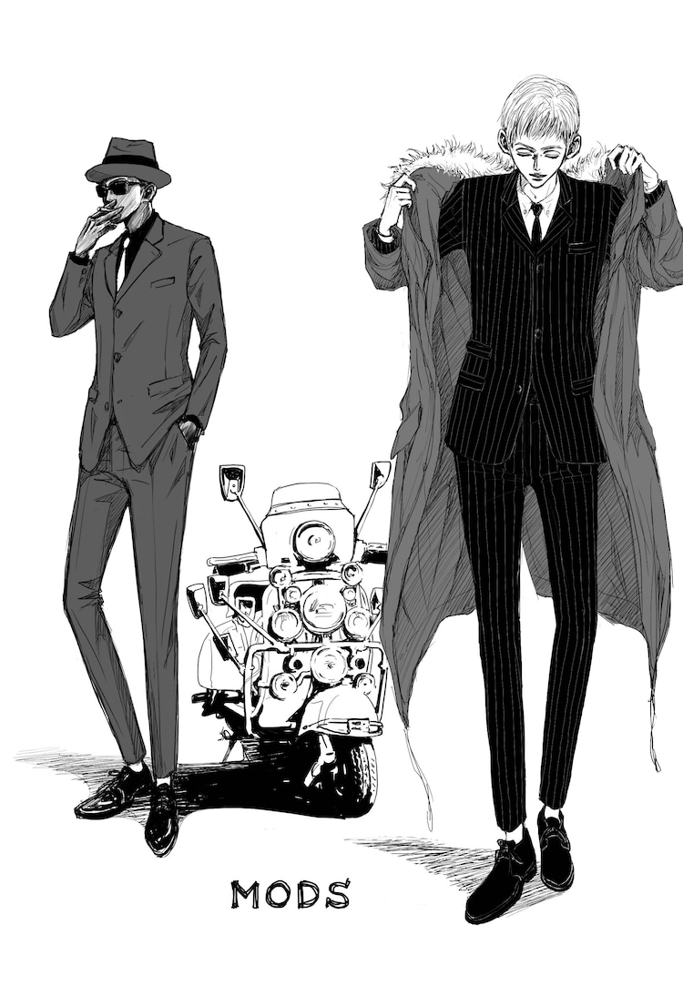 東京会場の Track 0 に展示される ストリート トラッド メンズファッションは温故知新 の挿絵 C 矢沢漫画制作所 集英社 矢沢あい展の展示内容が明らかに 新たな描き下ろしイラスト3点も到着 画像ギャラリー 5 15 コミックナタリー 東京会場の Track 0 に展示される ストリート トラッド メンズファッションは温故知新 の挿絵 C 矢沢漫画制作所 集英社 矢沢あい展の展示内容が明らかに 新たな描き下ろしイラスト3点も到着 画像ギャラリー 5 15 コミックナタリー