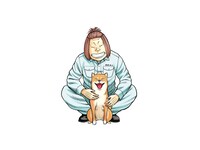 高梨銀太のカバーイラスト。