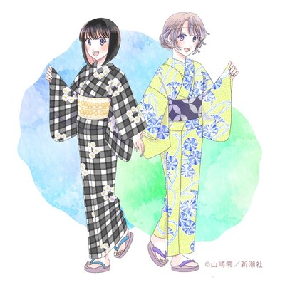 「恋せよキモノ乙女」コラボ浴衣の告知画像。