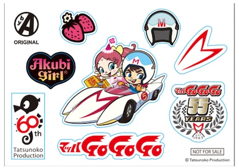 特典のオリジナルステッカー。