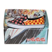 「MACH GoGoGo」モデルとオリジナルシューズボックス。