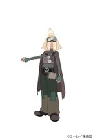 ハック（CV：永瀬アンナ）。謎多き天才ハッカー。「ガジガジ」「ギラギラ」など、独特なしゃべり方をする不思議な子供。ユーレイと呼ばれる住人で、天才的なハッカー。デコ迷彩で身を隠しながら街を徘徊しているところでベリィと出会う。