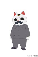 ミスターワトソン。無口な情報ツウ。ユーレイ探偵団の情報担当。無口でいつもネコの被り物を被っている。噂話が大好きで、巷に散らばる面白い噂話を集めるのが趣味。