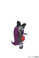 スマイリー（CV：釘宮理恵）。マダムの助手。常にガスマスクを付けていて、表情を読み取ることができない女の子。口が悪く、"らぶ"を手に入れること以外に興味が無い。