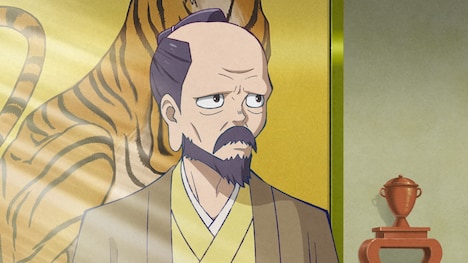 TVアニメ「ブッチギレ!」第2弾PVより、秋月悌次郎(CV:石井康嗣)。 (c)2022 「ブッチギレ!」製作委員会