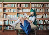 「えなこ×るーみっくわーるどコラボコスプレ写真集（仮）」のイメージ。（撮影：藤城貴則）