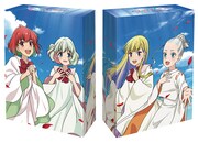 TVアニメ「ヒーラー・ガール」Blu-ray BOX上下巻連動購入特典の収納ボックス用イラスト。