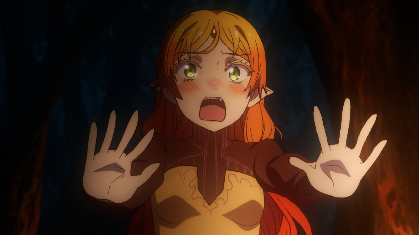 アニメ「異世界おじさん」場面カット。
