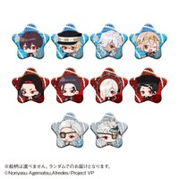 「トレーディング星型缶バッジ」